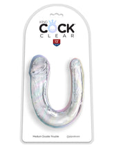 King Cock Clear Double Trouble Realistic Dildo Realistic Dildos